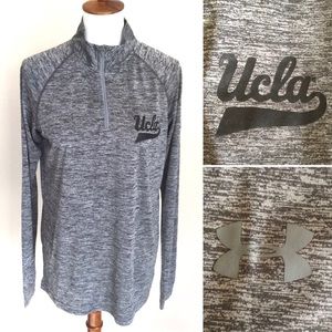 UNDER ARMOUR UCLA Bruins 1/4 Zip Long Sleeve Men’s Sz Small